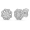 14k Gold 0.37CTW Diamond Earrings, (I1-I2/H-I)