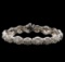 2.53 ctw Diamond Bracelet - 14KT White Gold