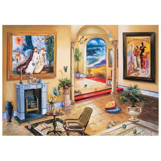Interior with Chagall by Astahov, Alexander