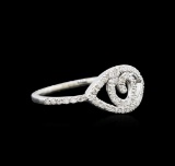 0.23 ctw Diamond Ring - 14KT White Gold