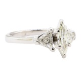 1.20 ctw Diamond Ring - 14KT White Gold