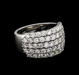 2.30 ctw Diamond Ring - 14KT White Gold