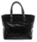 Chanel Black Quilted Coated Canvas Large Paris-Biarritz Tote Bag