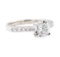 1.00 ctw Diamond Ring - 10KT White Gold