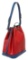 Louis Vuitton Red Blue Epi Leather Noe GM Drawstring Shoulder Bag