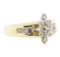 0.85 ctw Diamond Ring - 14KT Yellow Gold