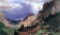 Storm in the Rockies, Mt. Rosalie by Albert Bierstadt