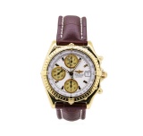 Breitling Chronomat Wrist Watch  - 18KT Yellow Gold