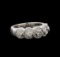 14KT White Gold 0.67 ctw Diamond Ring