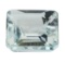 6.61 ct.Natural Emerald Cut Aquamarine