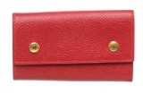 Hermes Red Epsom Leather 6 Key Holder