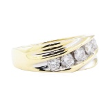 1.05 ctw Diamond Ring - 14KT Yellow Gold