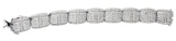 13.20 ctw Diamond Bracelet - 14KT White Gold