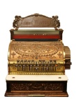 Vintage Brass National Cash Register