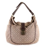 Louis Vuitton Romance Red Sepia Monogram Idylle Canvas Hobo Bag