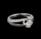 1.22 ctw Diamond Ring - 14KT White Gold