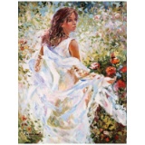 Lady in White Dress by Semeko, Igor
