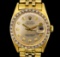 Rolex 18KT Yellow Gold Diamond DateJust Men's Watch