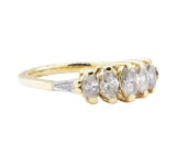 0.80 ctw Diamond Ring - 14KT Yellow Gold