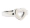 Heart Motif Ring - 18KT White Gold