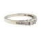 0.20 ctw Diamond Ring - 10KT White Gold