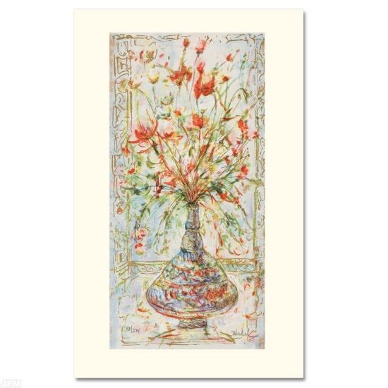 Poinciana Blossoms by Hibel (1917-2014)