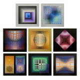 Structure Universelles Du Damier by Vasarely (1908-1997)