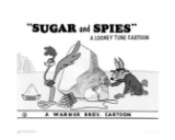 Warner Brothers Hologram Sugar and Spies