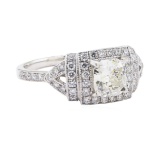 1.51 ctw Diamond Ring - Platinum