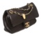 Chanel Black Chevron Calfskin Leather Mini Rectangular Flap Bag