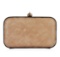 Natural Tufted Evening Clutch