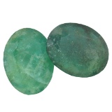 7.85 ctw Oval Mixed Emerald Parcel