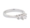 0.5 ctw Diamond Ring - 14KT White Gold