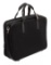 Gucci Black Nylon Leather Trim Dual Handle Briefcase