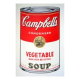 Soup can 11.48 (Vegetable w/ Beef Stock) by Warhol, Andy