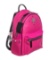 MCM Beet Root Pink Small Coated Canvas Stark Odeon Backpack