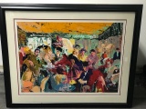 Cafe Rive Gauche by Leroy Neiman
