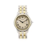 Cartier Cougar Wrist Watch - Stainless Steel and 18KT Yellow Gold