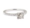 1.07 ctw Diamond Ring - 18KT White Gold