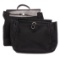 Hermes Black Canvas Leather Toile Herbag GM Bag