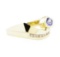 0.55 ctw Blue Sapphire and Diamond Ring - 14KT Yellow Gold