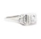 0.22 ctw Diamond Ring - Platinum