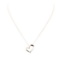 0.06 ctw Diamond Heart Shaped Pendant with Chain - 14KT Rose Gold