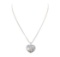 0.86 ctw Diamond and Mother of Pearl Pearl Enhancer And Chain - 14KT White Gold