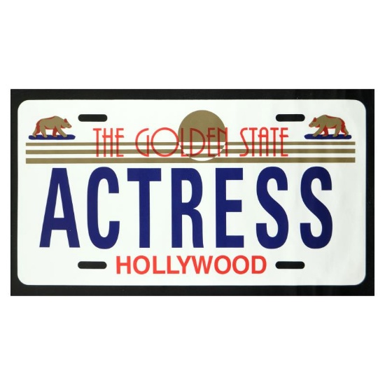 Actress by Steve Kaufman (1960-2010)