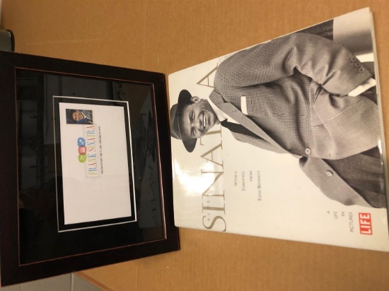 "First Day Cover" & 1st Edition Book by Sinatra