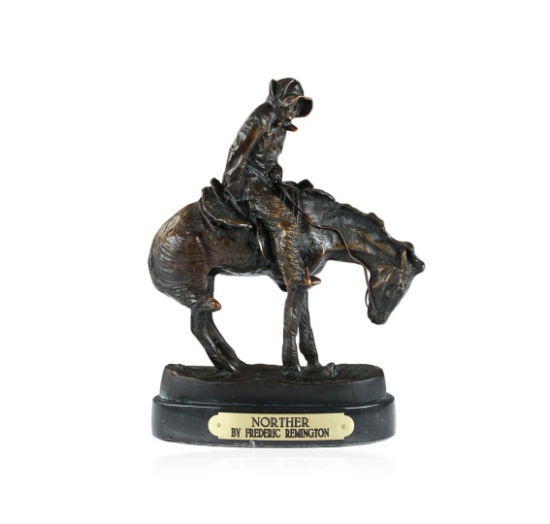 Norther Bronze Replica By Frederic Remington