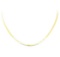 Twenty Inch Herringbone Chain - 14KT Yellow Gold