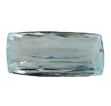 11.32 ct.Natural Cushion Cut Aquamarine