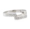 0.35 ctw Diamond Ring - 14KT White Gold